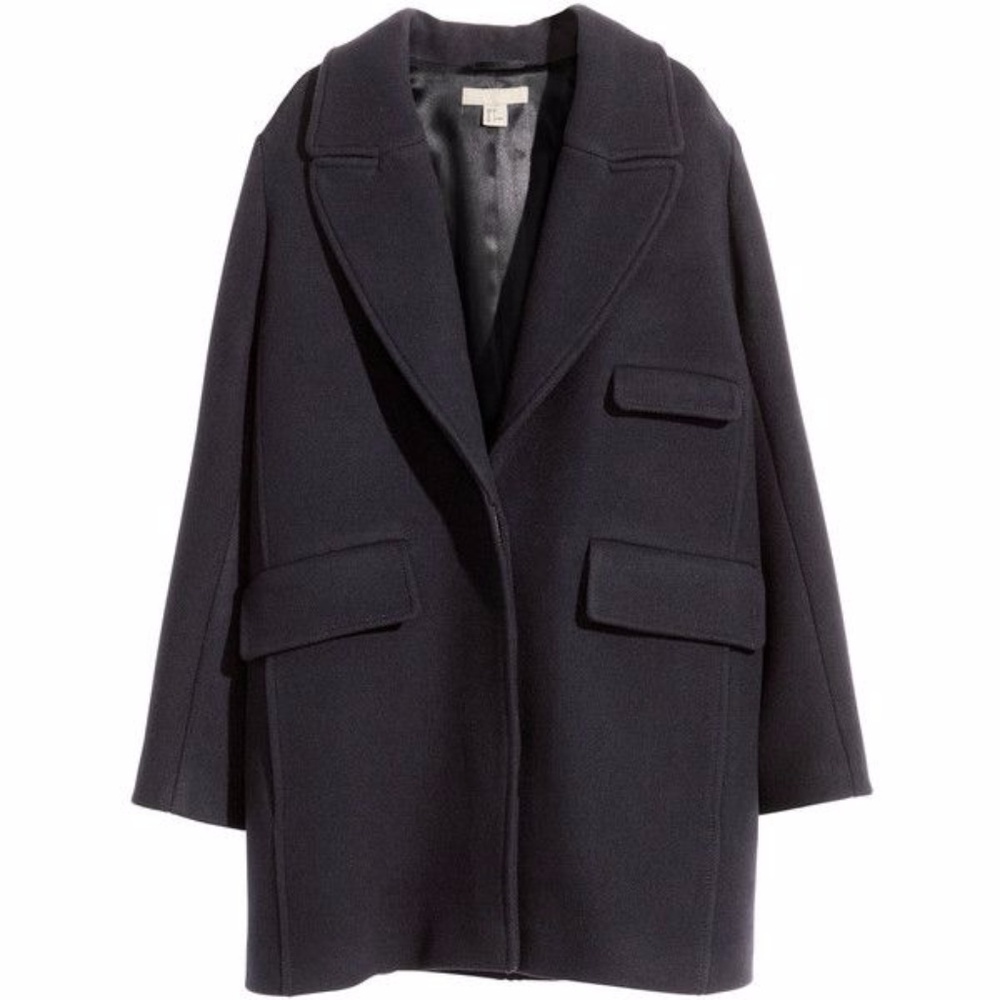 ⭐️Dry Cleaned⭐️H&M Oversized Wool-blend Coat